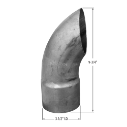 Schoenfeld 3-1/2" Diameter Turnout - (9-3/4" Long)