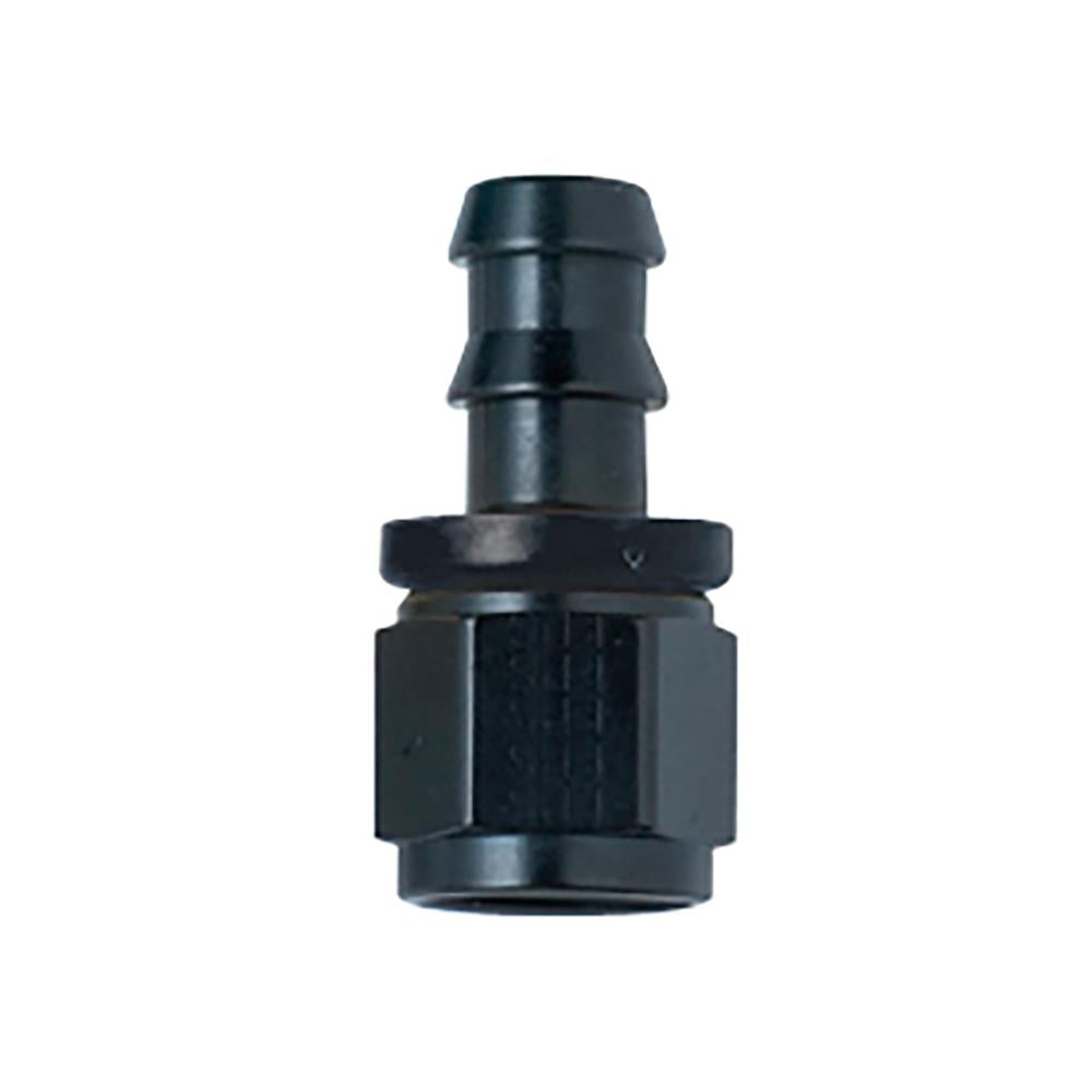 Aluminum Push Lite Straight Hose End Fitting