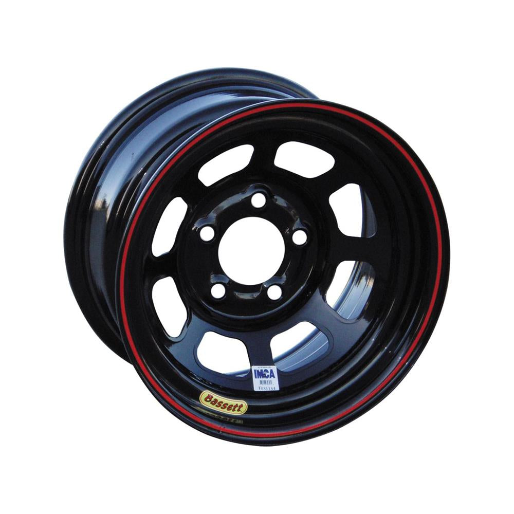 Bassett IMCA D-Hole Wheels - (15" x 8" )