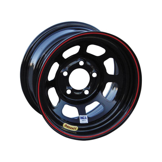 Bassett IMCA D-Hole Wheels - (15" x 8" )