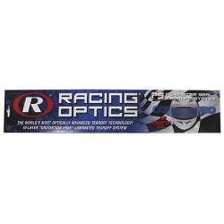 Racing Optics - 12 1/8" Banana - Clear - Perimeter Seal