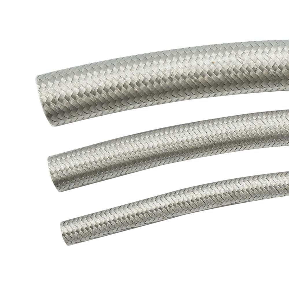 Pro Series Stainless Steel Braided Hose - 3’ - 16AN