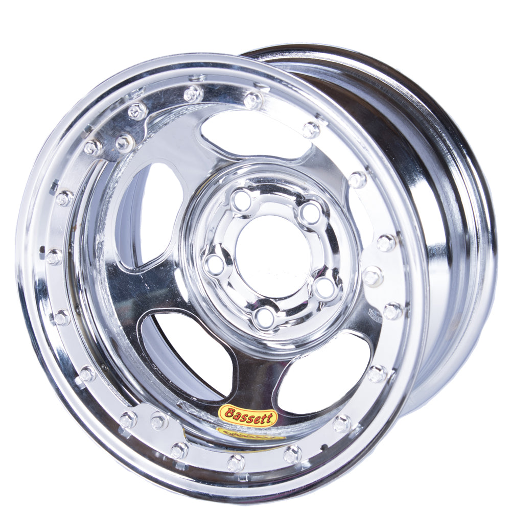 Bassett IMCA Inertia Advantage Beadlock Wheels - (15" x 8)