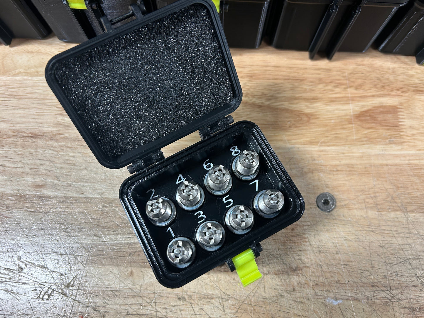 Spark Plug Storage Case - 8 Plugs