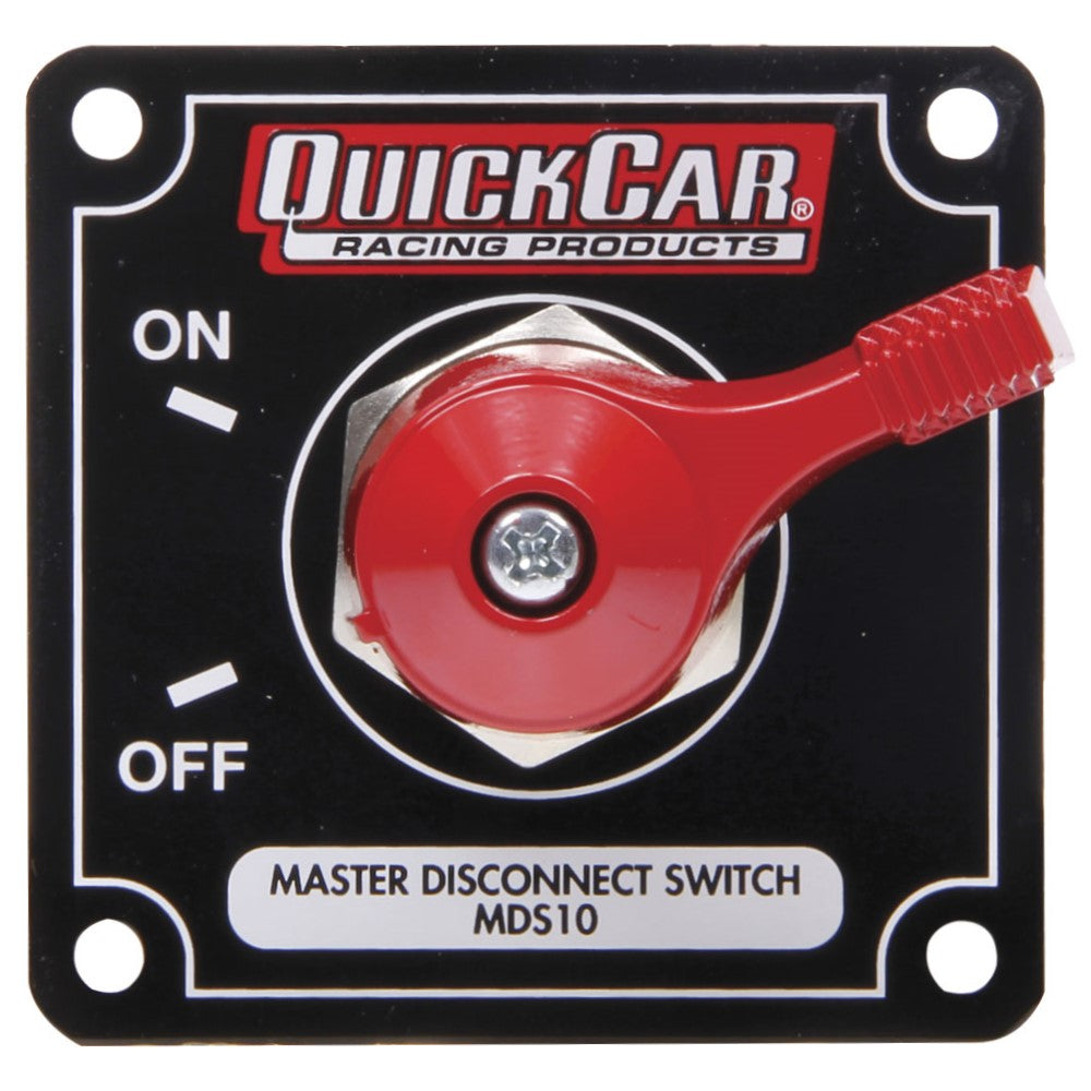 Quickcar Master Disconnect Switch - Black