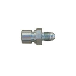 Brake Line Adapter - AN4 x 3/16" Steel Brake Line