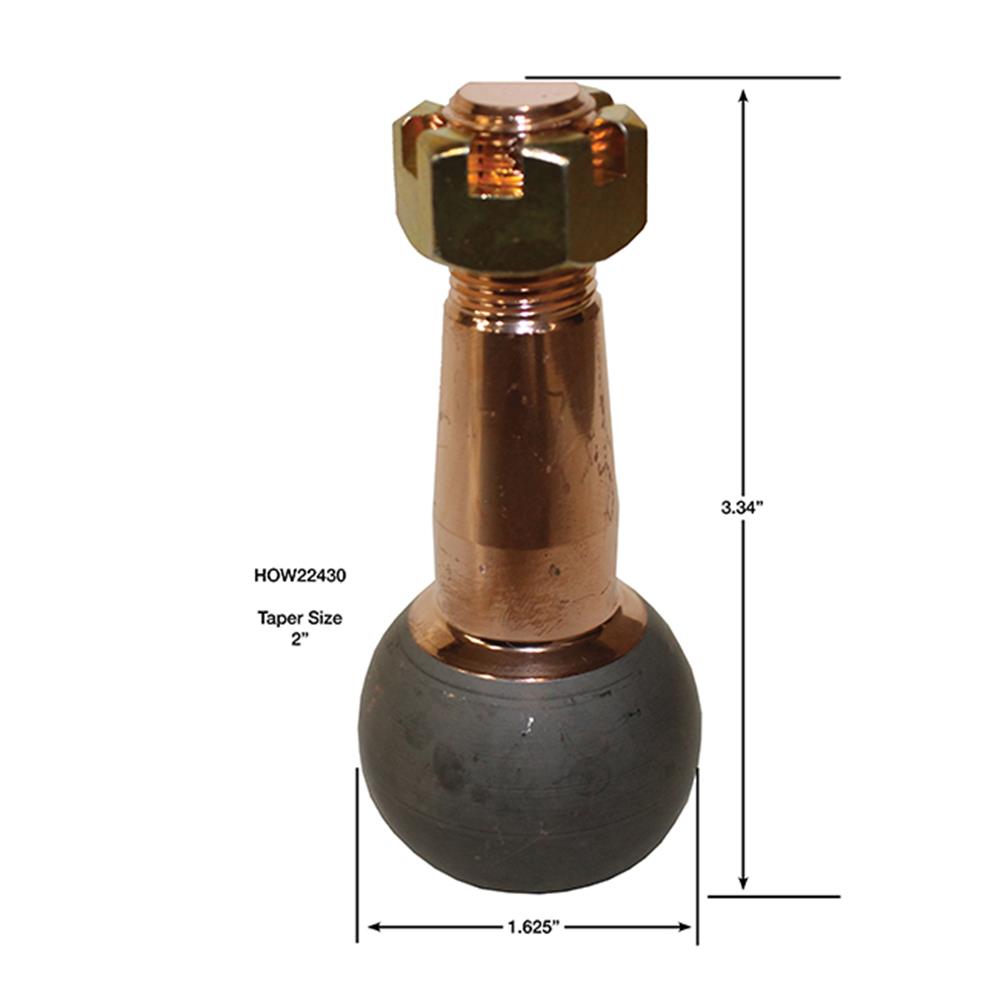 Howe Press In Lower Ball Joint - Hybrid 2" Taper