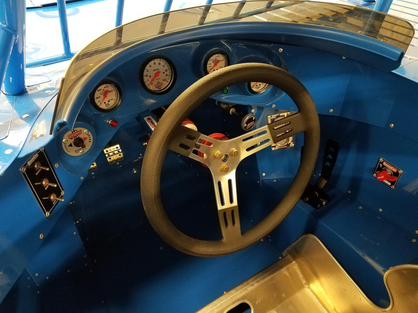 Fiberglass Round Gauge Panel