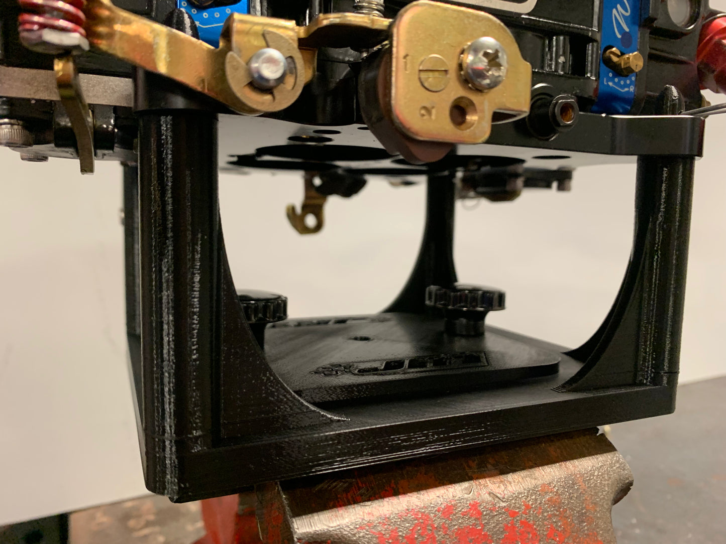 Raised 4 Barrel Carburetor Stand