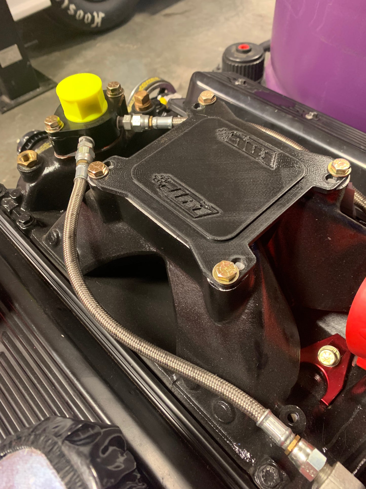 SBC Intake Storage Cover