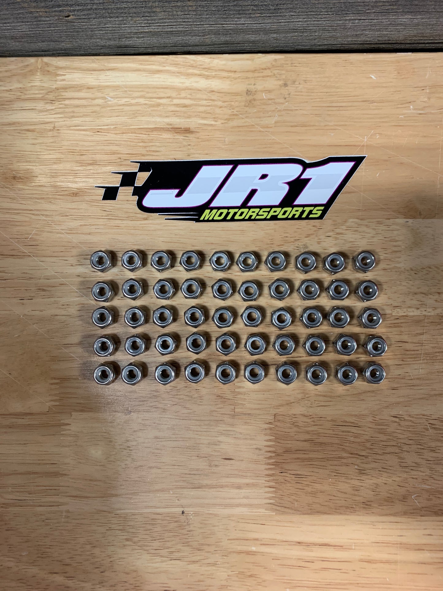 Stainless 1/4”-20 Nylon Lock Nuts Packs
