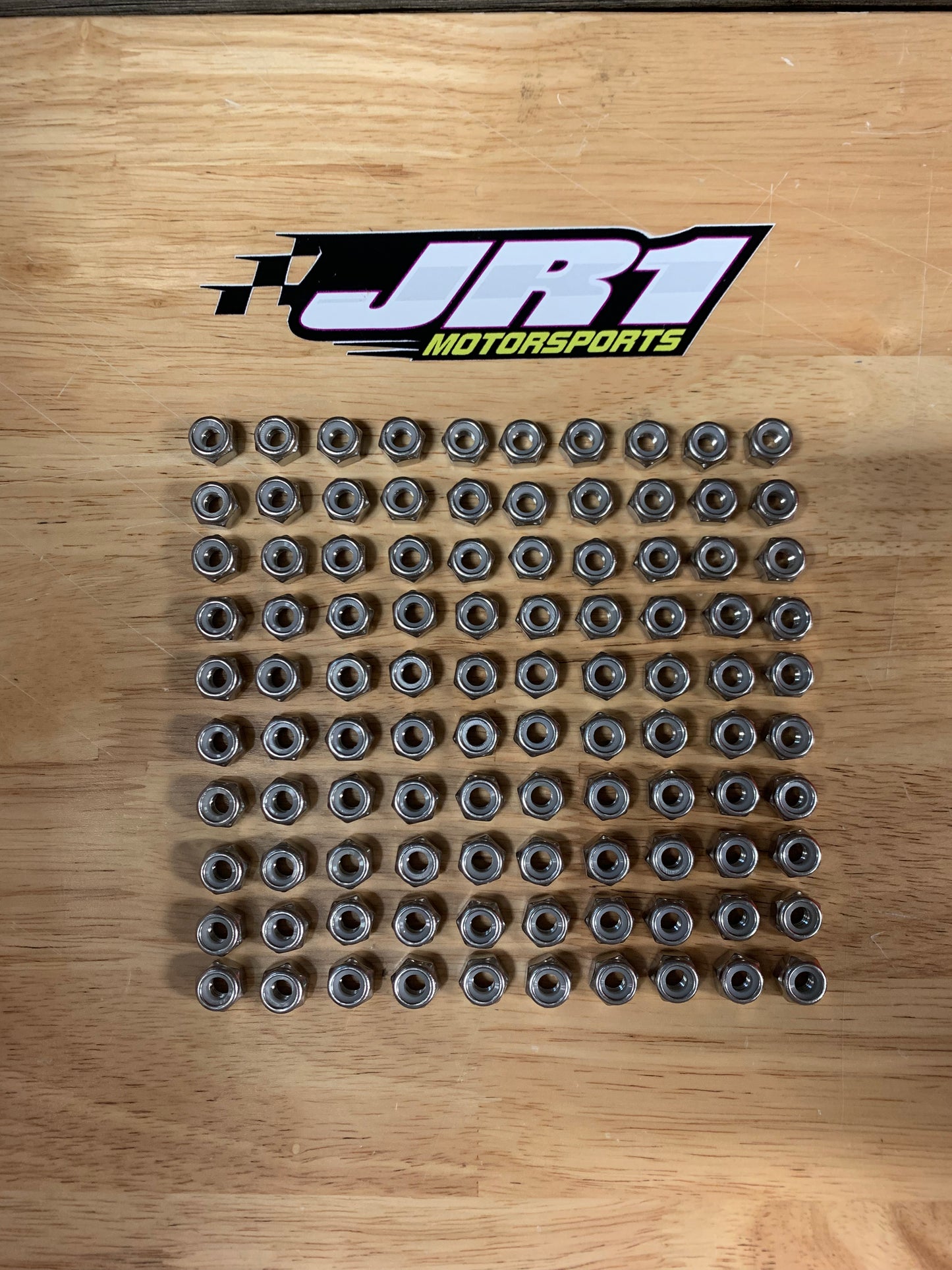 Stainless 1/4”-20 Nylon Lock Nuts Packs