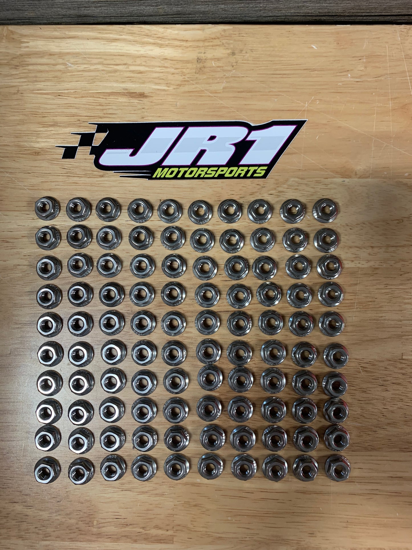Stainless 1/4”-20 Flange Nut Packs