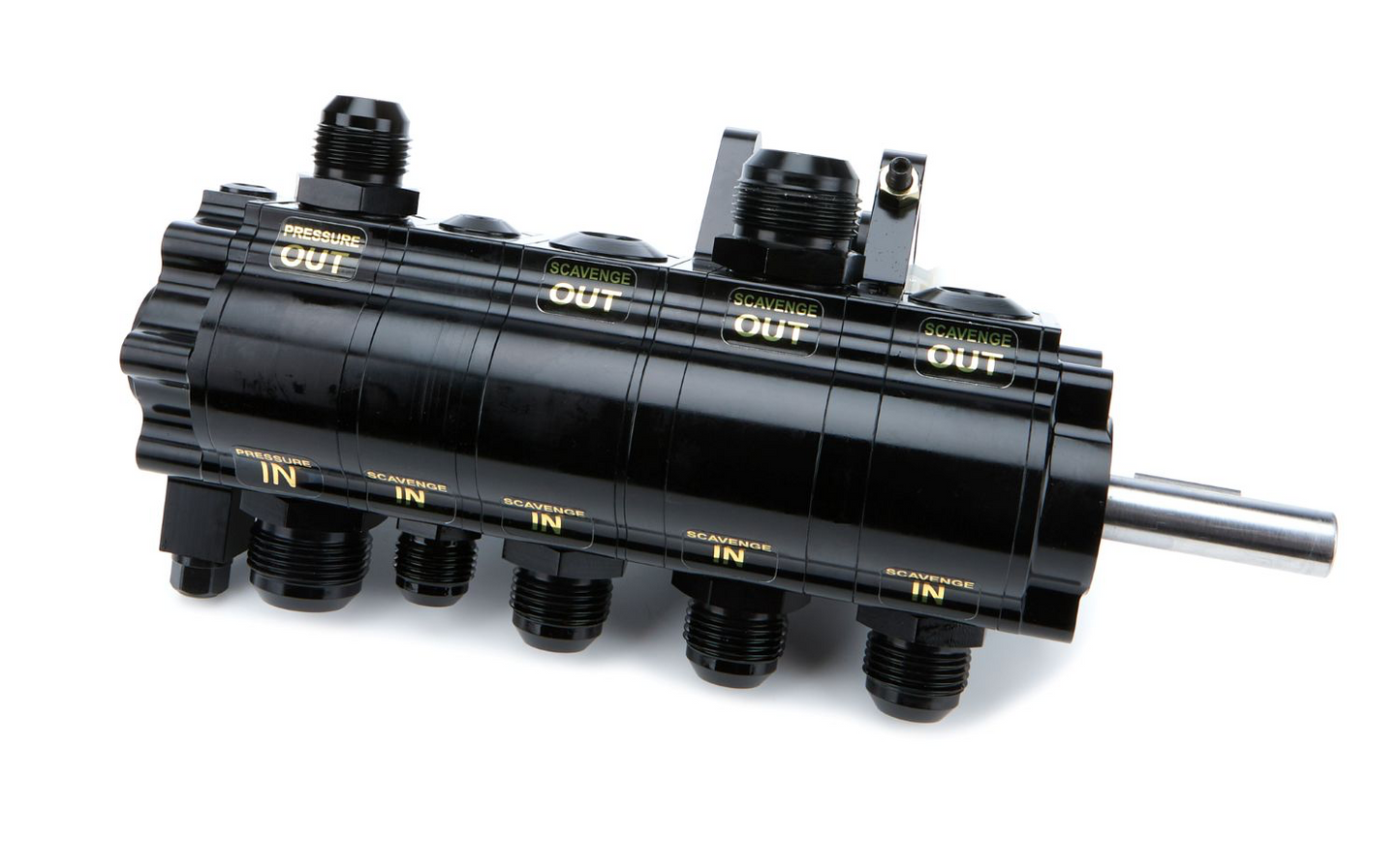 Barnes 5 Stage Bert Mount Oil Pump, Both Sides Drilled