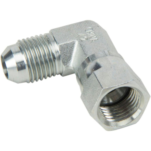 Tight Fit 90 Degree Socketless Reusable AN-6 Fitting