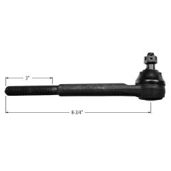 1968-72 Chevelle Inner Tie Rod (LH Thread)