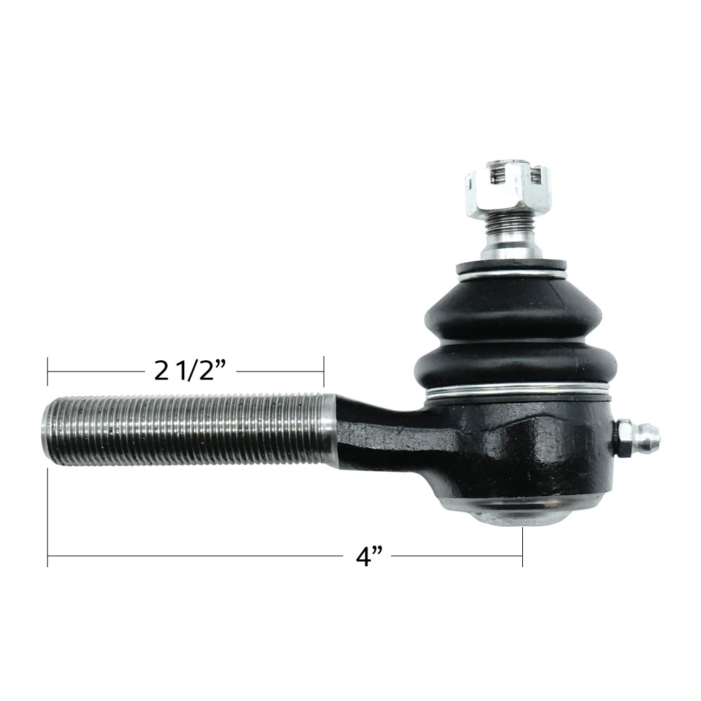 PRP 4" Inner Tie Rod End - LH Thread - Zerk on End