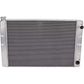 Double Pass Aluminum Racing Radiator, S/B Chevy