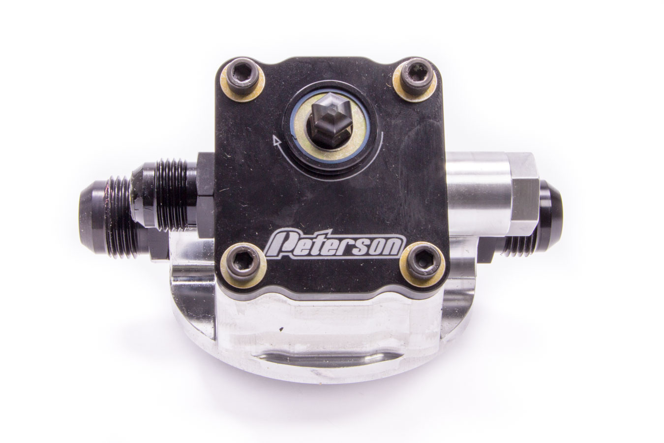 Peterson Oil Filter Mnt. W/ Primer 12AN Ports