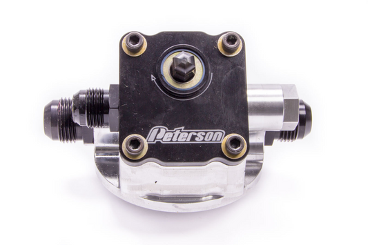 Peterson Oil Filter Mnt. W/ Primer 12AN Ports