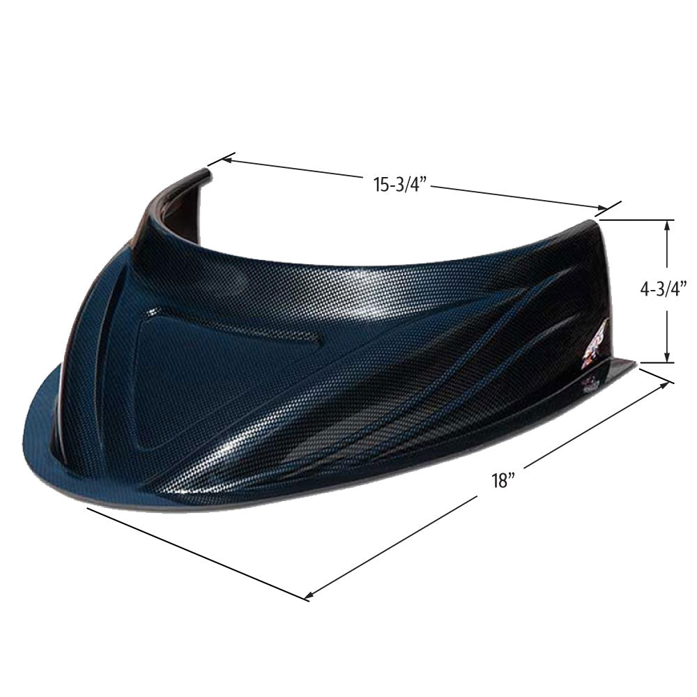 MD3 Flat Bottom 4-3/4" Hood Scoop