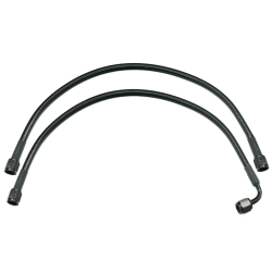 Black Max Braided Brake Lines - 3AN